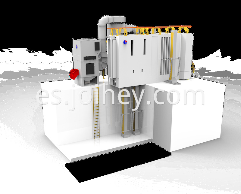 Pipe Powder Coating Booth 4